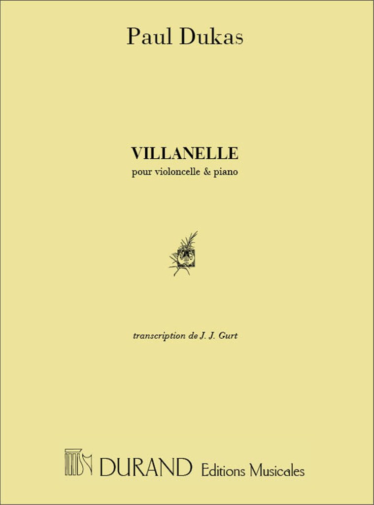Villanelle Violoncelle-Piano